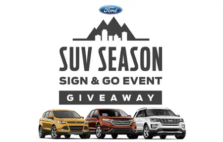 Win a $30,000 Ford SUV