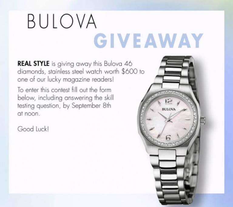 Win a Bulova Watch