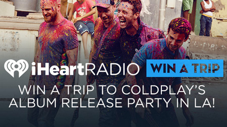 Win a Trip to Coldplay’s Album Release Party in LA