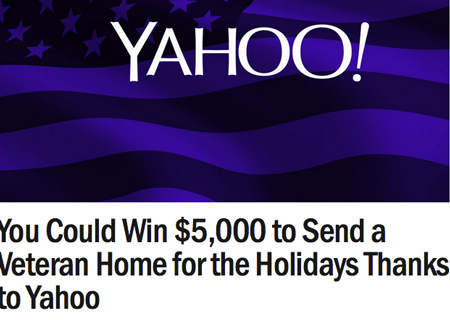 Win $5,000 for Veteran’s Day