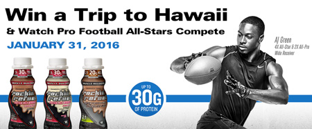 Win a Trip for two to Hawaii and NFL Tickets
