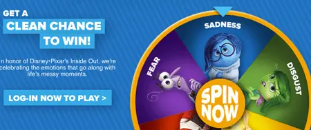 Win Disney Pixar Inside Out Digital Movie