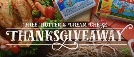 Win Free Challenge Butter or Cream Cheese Every Day