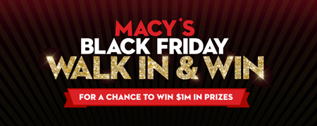 Win Black Friday Prizes from Macy’s