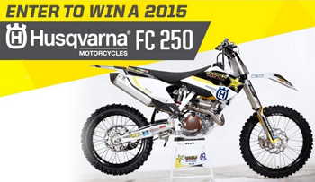 Win a 2015 Husqvarna FC 250