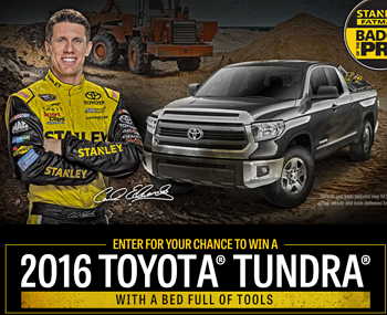 Win a 2016 Toyota Tundra W/ Tools