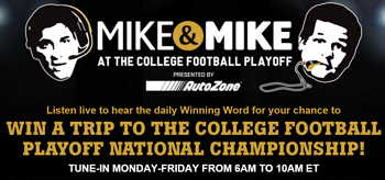 Win a Trip to the College Football Championship