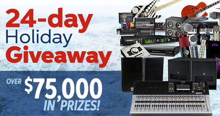 Win Sweetwater Audio Prizes $75,000 Value