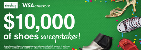 Win $10,000 Of Shoes from Shoebuy
