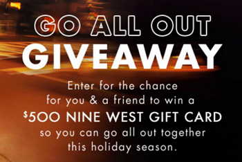 Win a $500 Nine West Gift Card