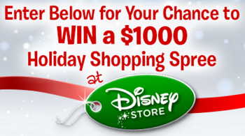 Win a Disney Store Shopping Spree