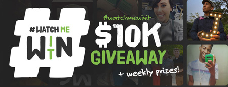 Win Weekly Prizes or a $10,000 Check