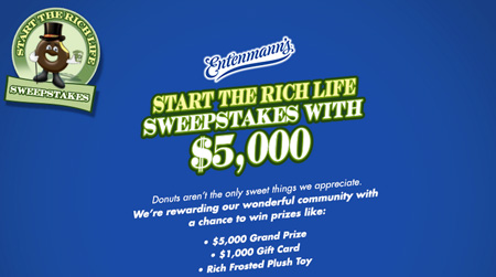 Win $5,000 from Entenmann’s Donuts
