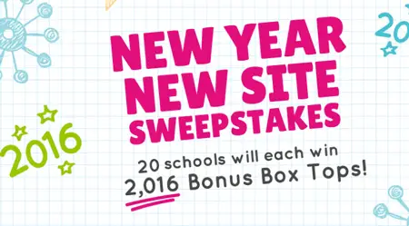 Win Bonus Box Tops for Your School