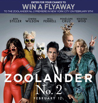 Win a Zoolander Flyaway