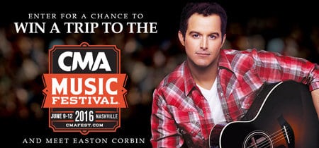 Win 1 of 3 Grand Prize Trips to Nashville for CMA Music Festival
