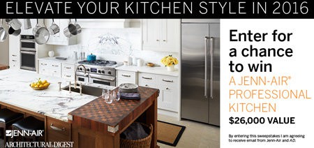 Win a Complete Suite of Jenn-Air Appliances