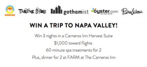 napa giveaway