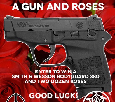 Win a Gun: Smith and Wesson Bodyguard 380 and Two Dozen Roses