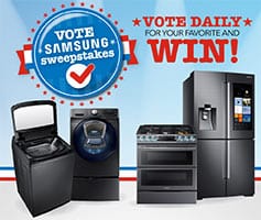 Vote Samsung Sweepstakes