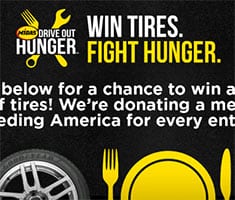 Midas Win Tires Fight Hunger Sweepstakes