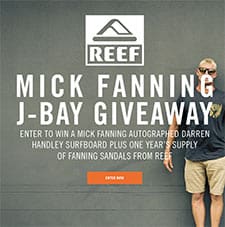 Win A Mick Fanning Autographed Surfboard