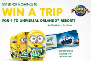 Win A Trip To Universal Orlando