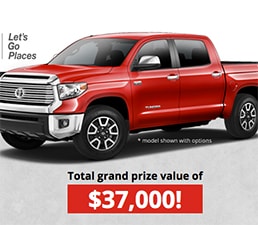 Win A Toyota Tundra Truck