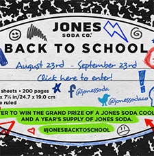 Win A Year’s Supply Of Jones Soda