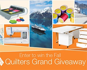 Win A Quilting Cruise & Studio