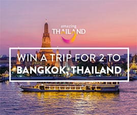 Win A Trip To Bangkok, Thailand
