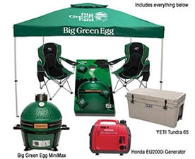 Win A Big Green Egg Grill Package
