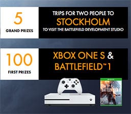 Win 1 Of 5 Trips To Stockholm Or Xbox One S