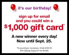 Win A $1,000 T.J. Maxx Gift Card