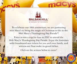 Win a Trip to 90th Macy’s Thanksgiving Parade