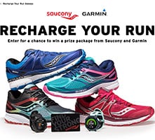Win a Saucony & Garmin Prize Pack