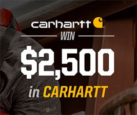 Win a $2,500 Carhartt Shopping Spree