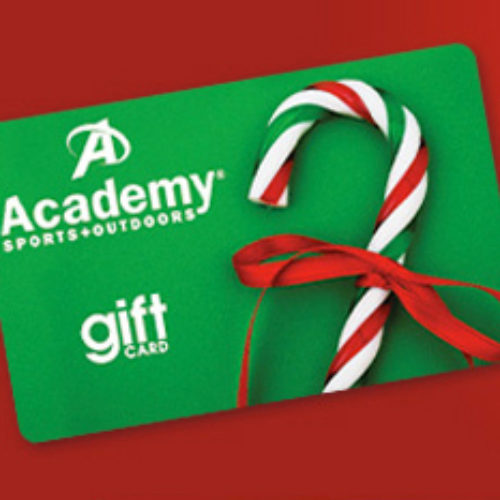 Win a 1,500 Academy Gift Card Granny's Giveaways