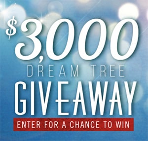 Win $2k + a Balsam Hill X-Mas Tree