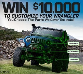 Win $10K in Jeep Customizations