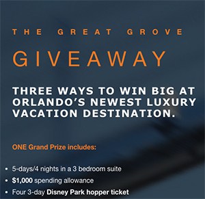 Win a Luxury Orlando Experience