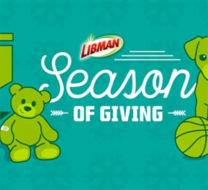Libman: Win $500 + $500 For Charity