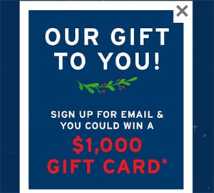Win a $1,000 Marshalls Gift Card
