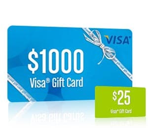 VSP: Win a $1,000 Visa Gift Card