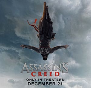 Win an Assasin’s Creed Movie Experience