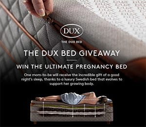 Win a Duxiana Pregnancy Bed