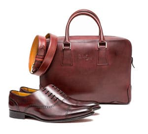 Win Oxblood Leather Goods