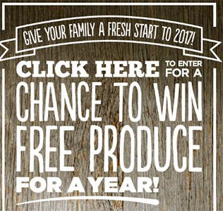 Win a Year of Free Produce