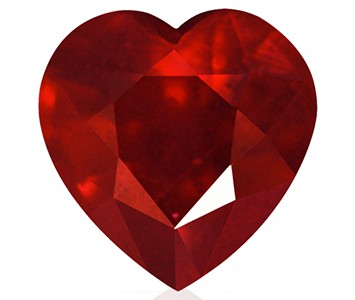 Win a Red Ruby Heart