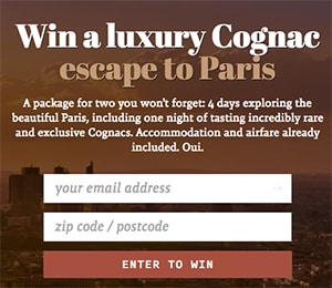 Win a Cognac Escape to Paris